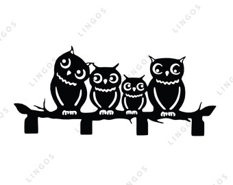 Free Free Owl Family Svg 487 SVG PNG EPS DXF File