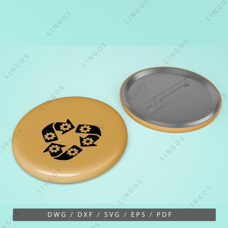 Hippie Silhouette SVG Bundle : Retro Boho Icons DXF - Etsy
