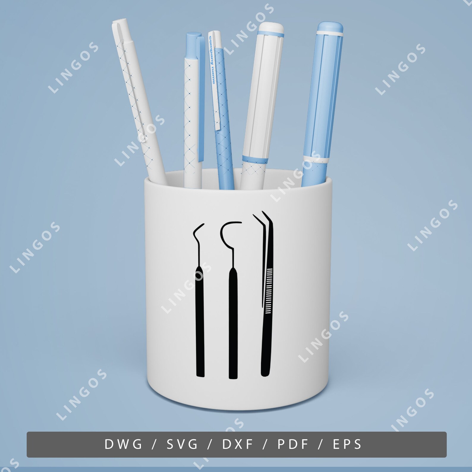 Dental Tools Svg Dentist Digital Files Tooth Vector Teeth Etsy