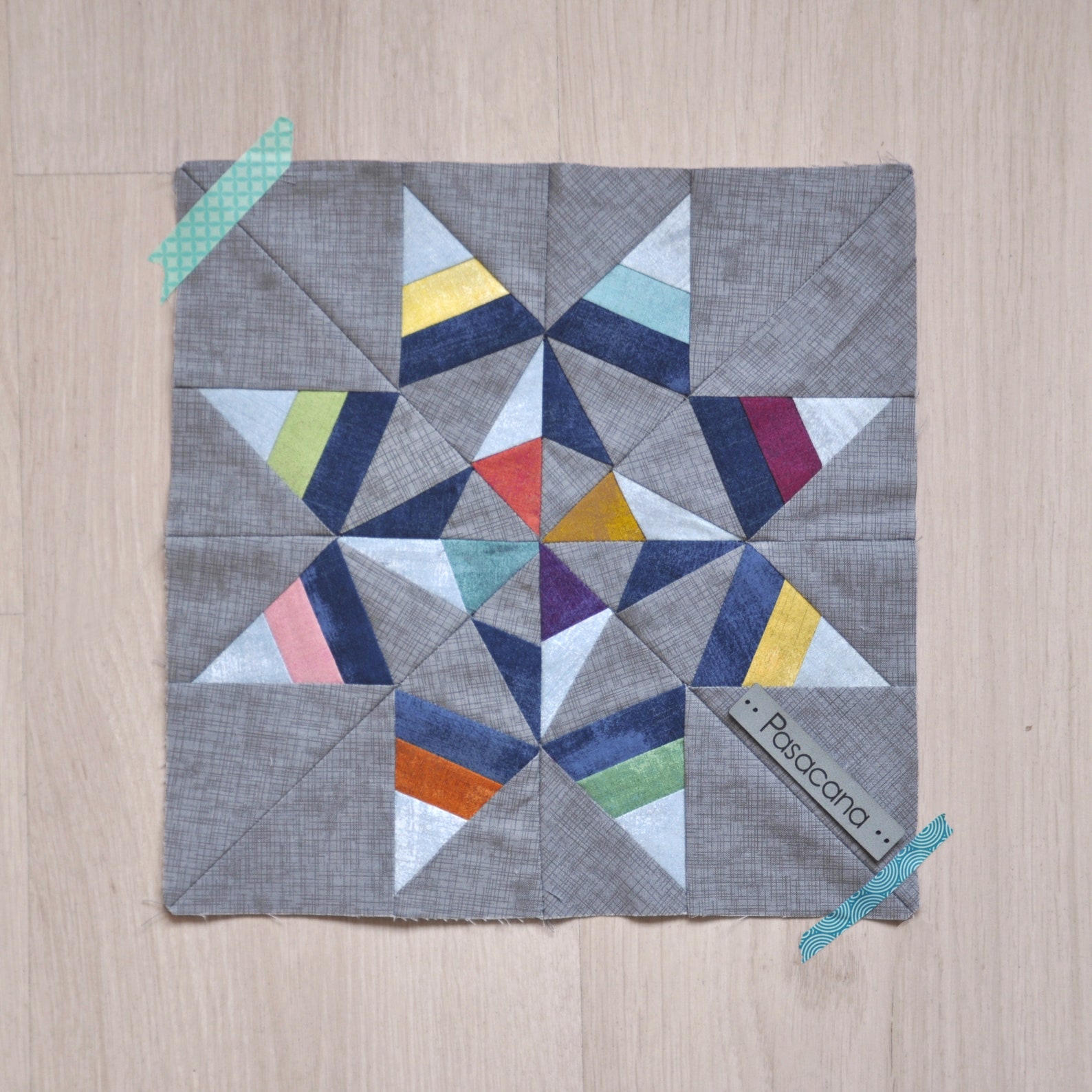 Foundation Paper Piecing (FPP) Block Pattern 