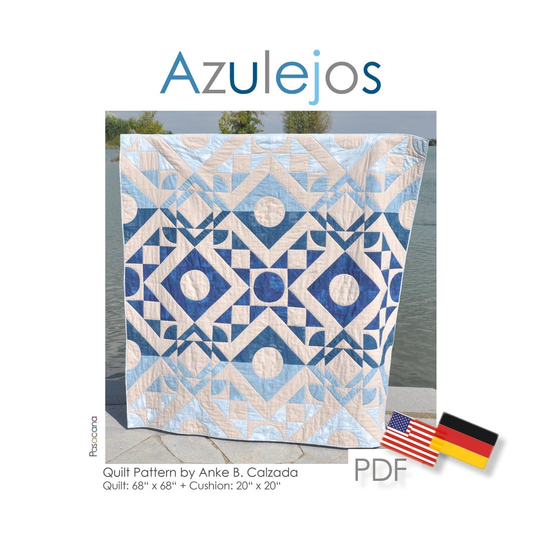 Azuli Pattern Quilt Quilt Pattern (PDF)
