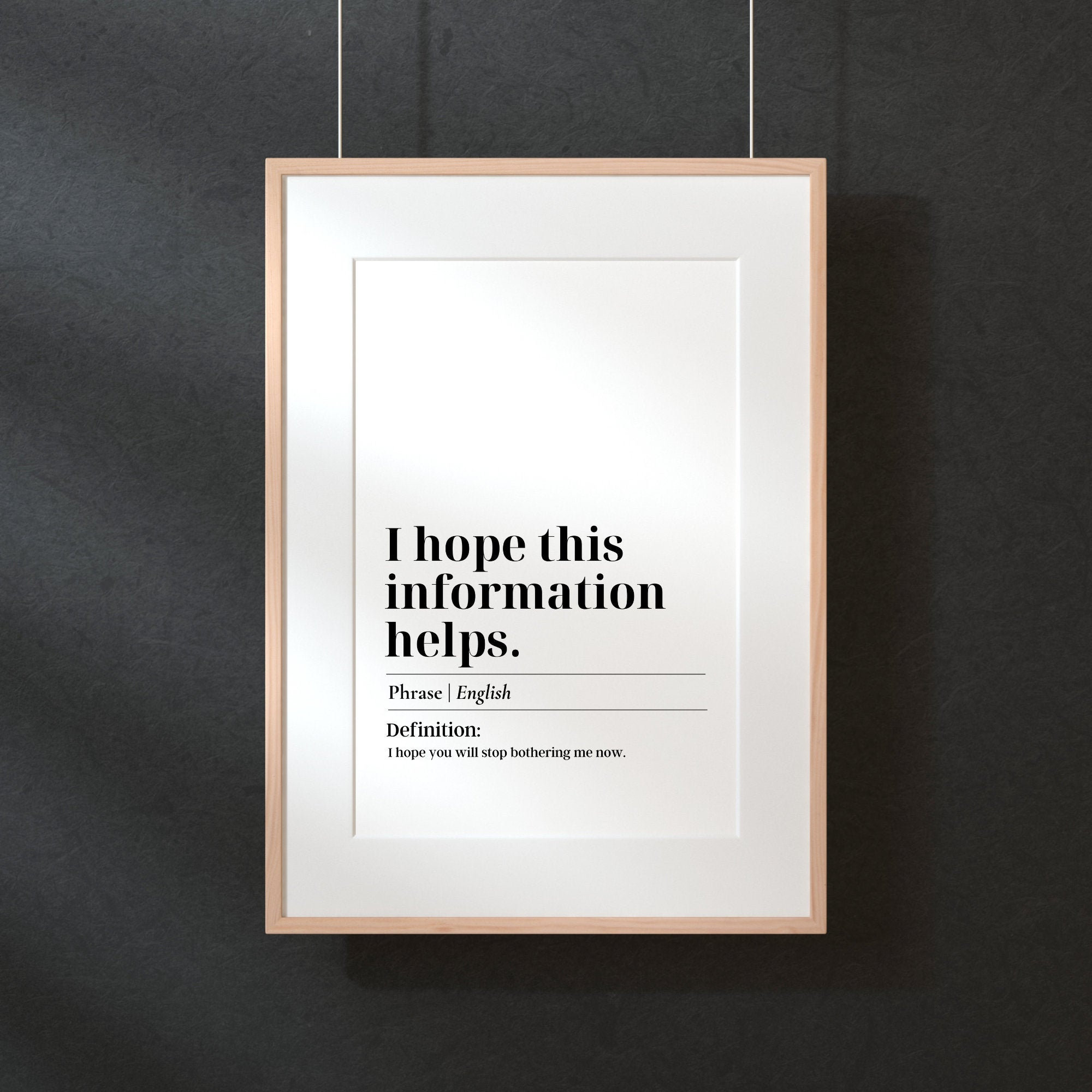 Home Office Printable Wall Art Funny Home Office Decor | Etsy