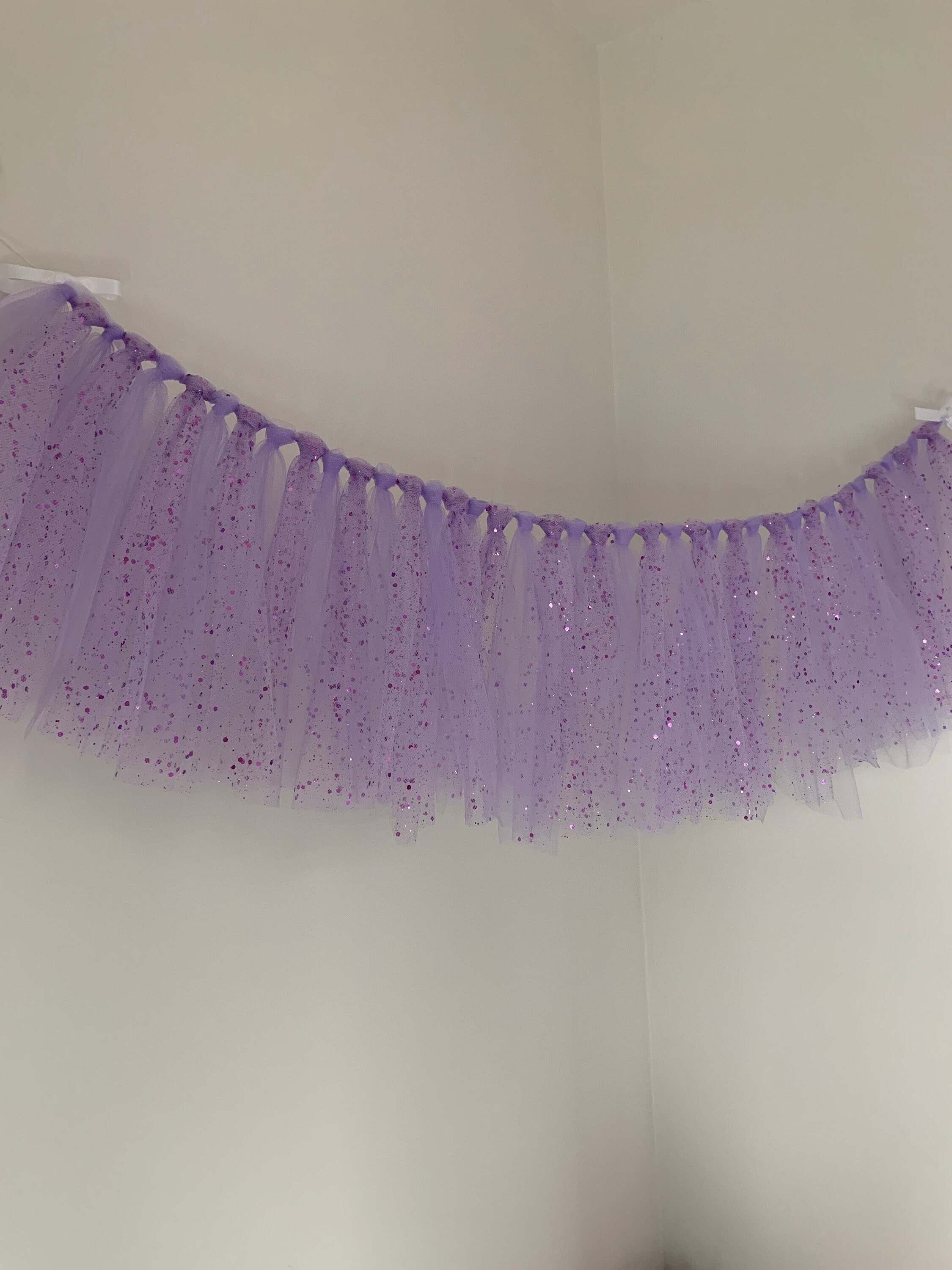Tulle tassel garlandtassel garland nursery decor party Etsy