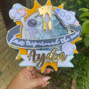First Trip Around the Sun! first birthday, trip around the sun, cosmic birthday