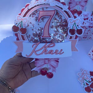 She’s the Cherry on Top Cake topper