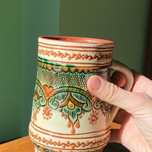 Beer glass Handmade Ceramic beer mug Best man gift image 8