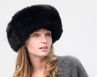 Alpaca hat, luxury baby alpaca fur hat for women, baby alpaca hat, winter gifts, hat for winter women, Russian hat for women, alpaca fur hat