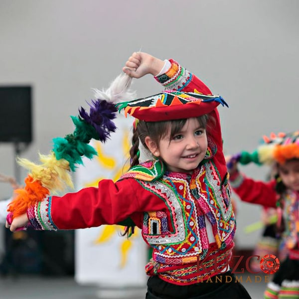 Typical costume of Peru for girls, Peruvian costume, dance costume for girls, Peruvian costumes for girls, typical costume, Peru clothing