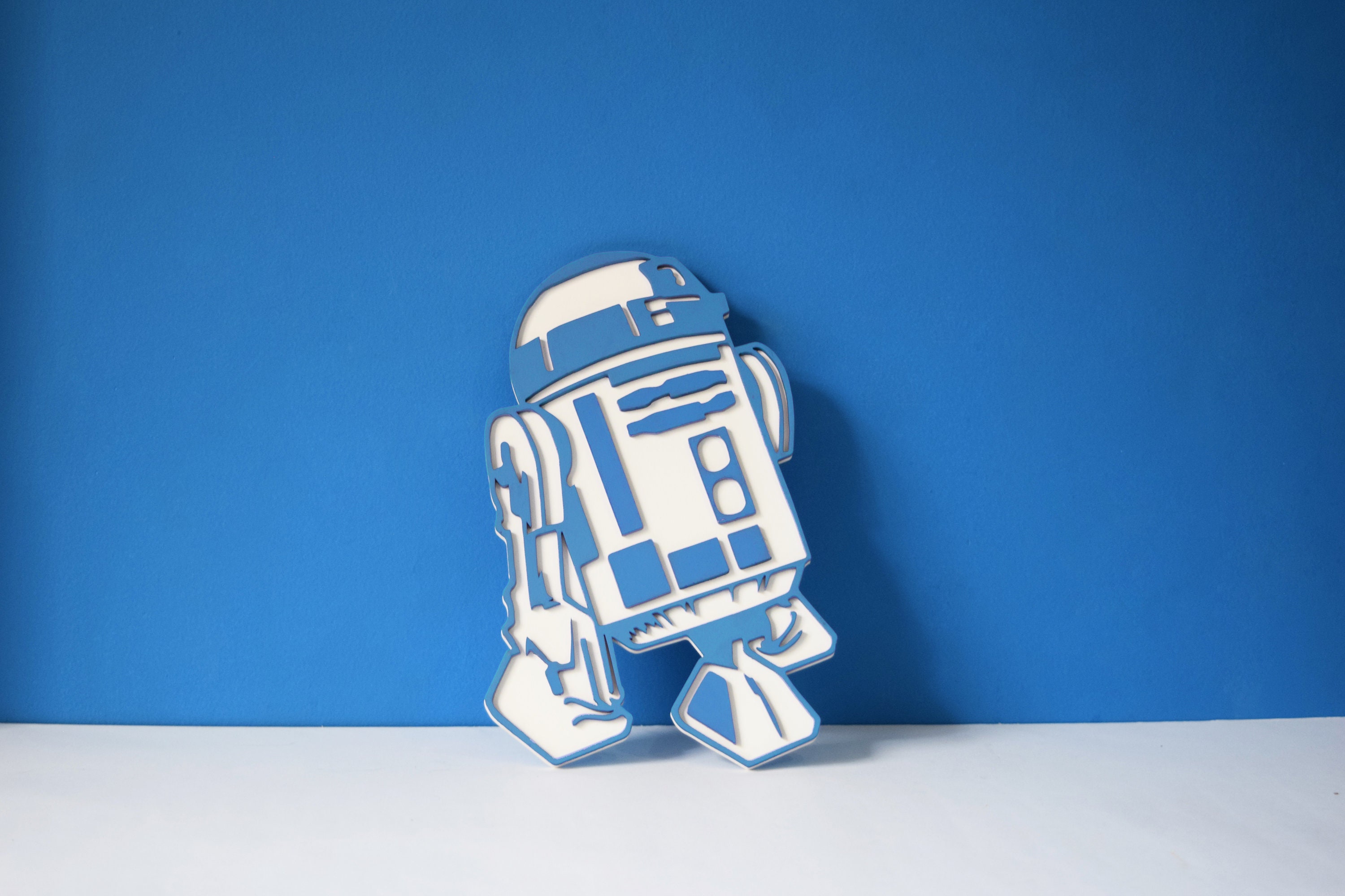 Decorative wooden wall art in MDF Star Wars Personalized | Etsy