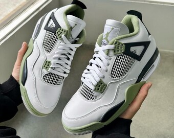 Jordan 4 Seafoam For Men And Women, Gift For Him, Gift For Her