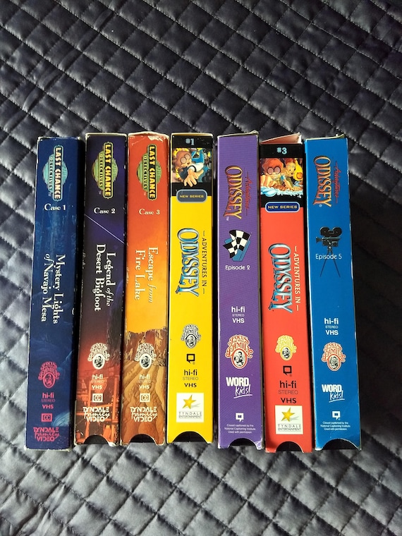 VINTAGE VHS Video Tapes-last Chance Detectives and
