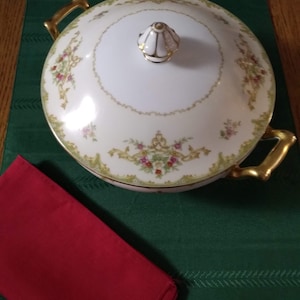 Noritake China Covered Serving Dish - Vintage