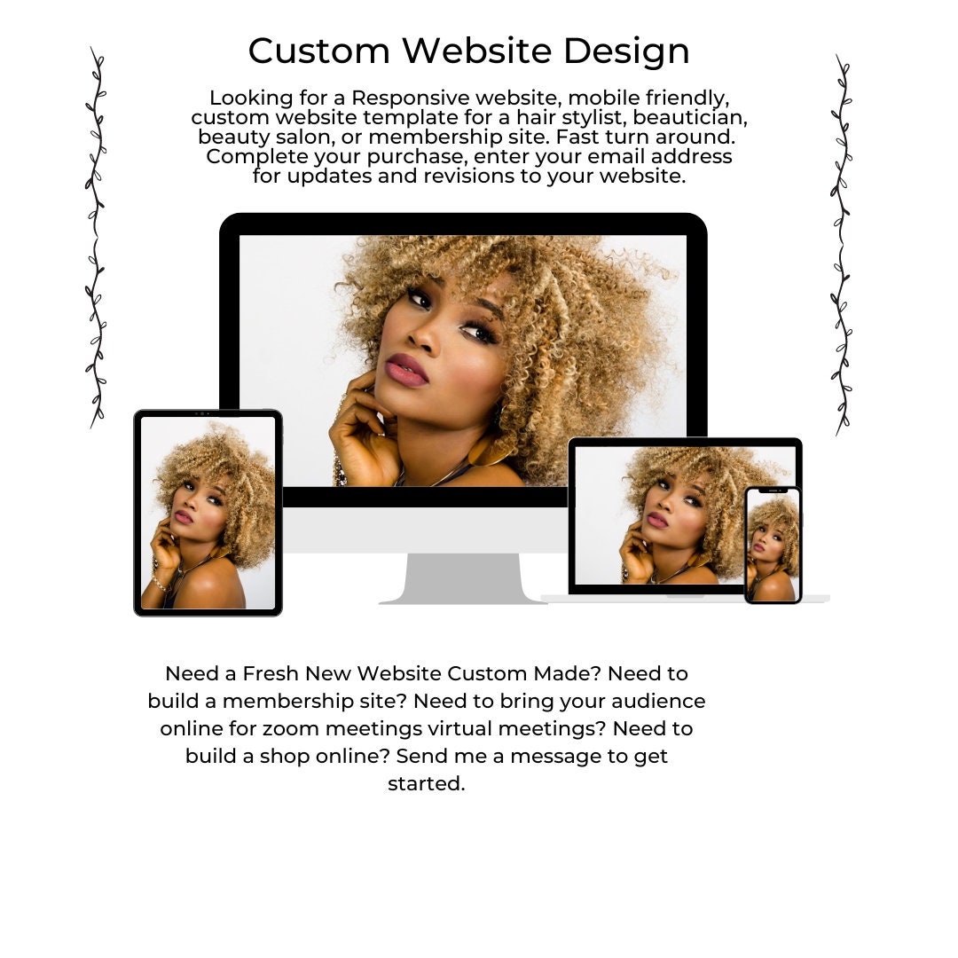 Custom Website Templates Responsive Beauty Salon Blog Kitchenware Custom Website Templates Responsive Beauty Salon Blog Kitchenware
