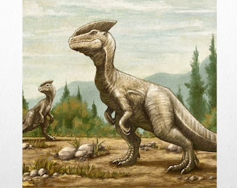 Guanlong Vintage Museum Postcard (Color)