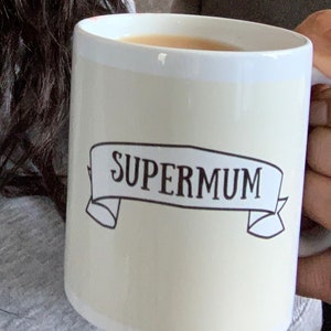 Presents for mum |Mugs | Gift mugs | Supermum mug | Present for mum | Gifts for her | Mum Birthday | Mother’s Day