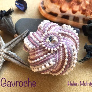 Gavroche - A PDF Beadwork Tutorial to make an Urchin shaped Ornament or Paperweight