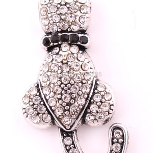 1Pc or 5Pcs, Crystal Rhinestone Cat Charm, Pendants, Kitty Cats, Animal Pet Charms, Feline Pets, Kitten, Meow, Purr Purr, Memorial Pet Charm