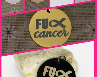 Stainless Steel Cancer Awareness Charm: Ribbon, Survivor, Supporter  140-145