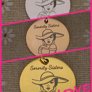 1 pieza o 5 piezas, hermanas de la hermandad de mujeres elegantes con sombrero, abalorios de acero inoxidable, colgantes de palabras, hermoso, audaz, hermandad, 33751-3753
