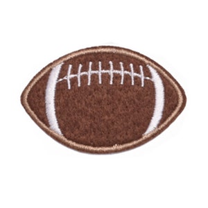 Football Iron On Patch, Sport Patches, 55mm x 35mm. 000