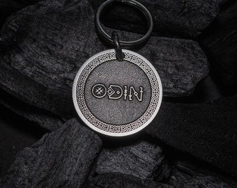Custom Engraved Celtic Pet ID Tag, Dog Collar Tag