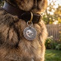 Custom Nordic Stainless Steel Dog Tag – Deep Engraved Pet ID Tag product logo