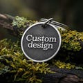 Engraved ID Medal Using Your Design product logo