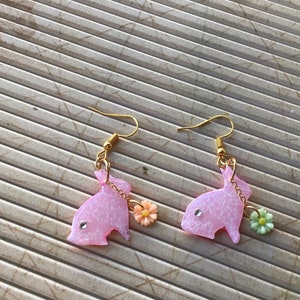 Kawaii Bunny Drop Earrings