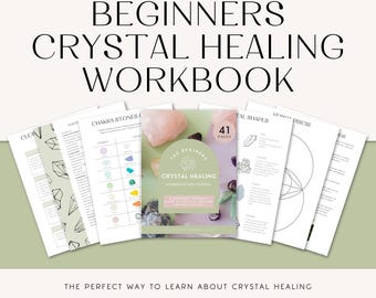 Crystals for Beginners Workbook: Bergkristall-Anleitung & Gitter-Vorlagen (PDF-Download)