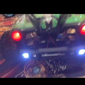 Upcycled 1/12 Grave Digger RC Stunt Truck: Fast 4WD Off-Road image 6