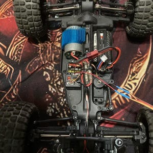 Upcycled 1/12 Grave Digger RC Stunt Truck: Fast 4WD Off-Road image 8