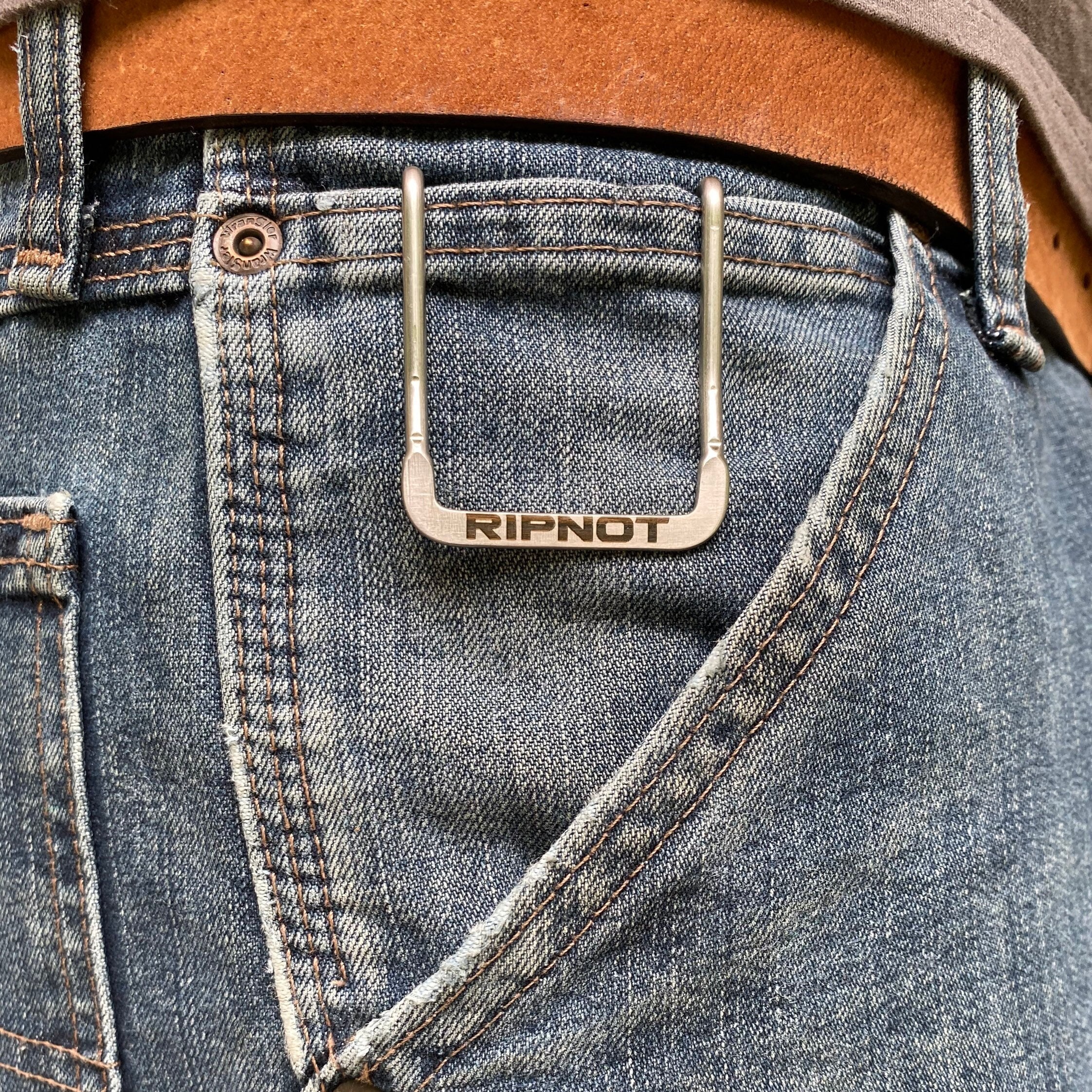 Men's Gift Tape Measure Clip Pocket Protector Tools Holster Stainless