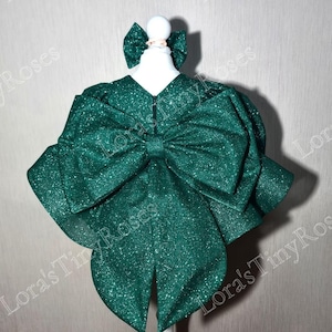 Baby grünes Kleid, Fotoshooting Baby Weihnachten, Geburtstag Geburtstag Kleid, Kleinkind Tüll Smaragd Kleid, Festzug Babykleid, Extra Puffy Kleid