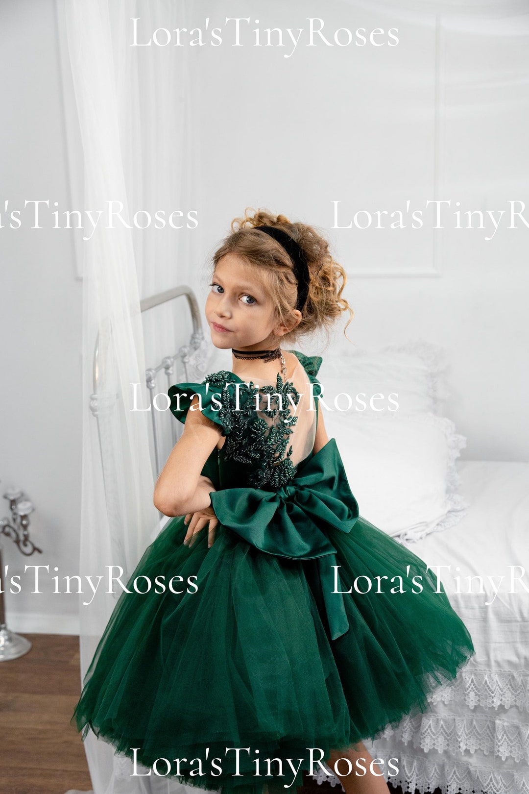 prom dress emerald green Glitter Mermaid Off The Shoulder Dark Green Long Prom Dress Dark Green / 16 main image 1