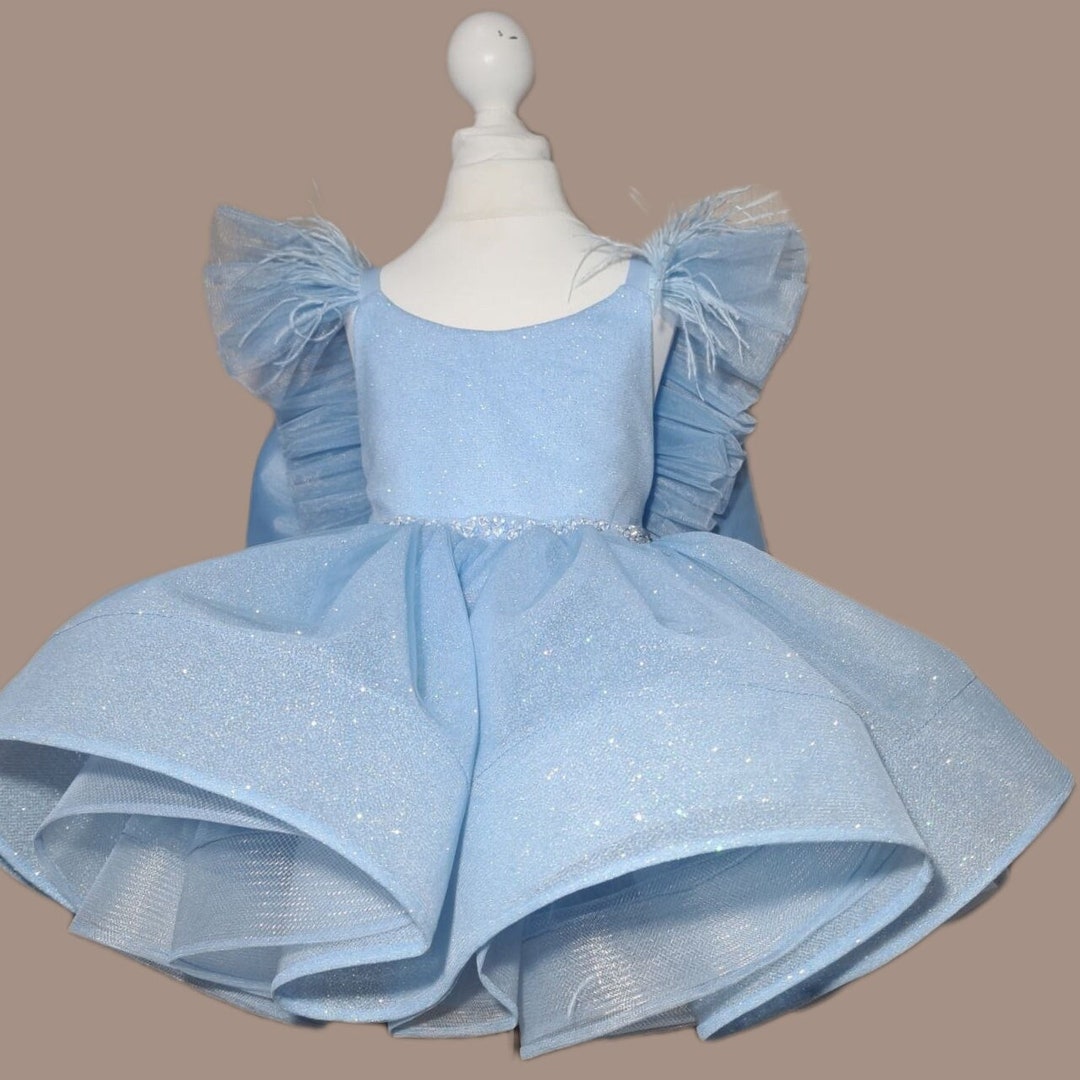 baby blue hoco dress Sparkly One Shoulder Sequins Tight Short with Fringes Size:3T long_weekend_sale_large Black organza dress, black