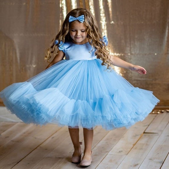 Baby girl blue dress sale