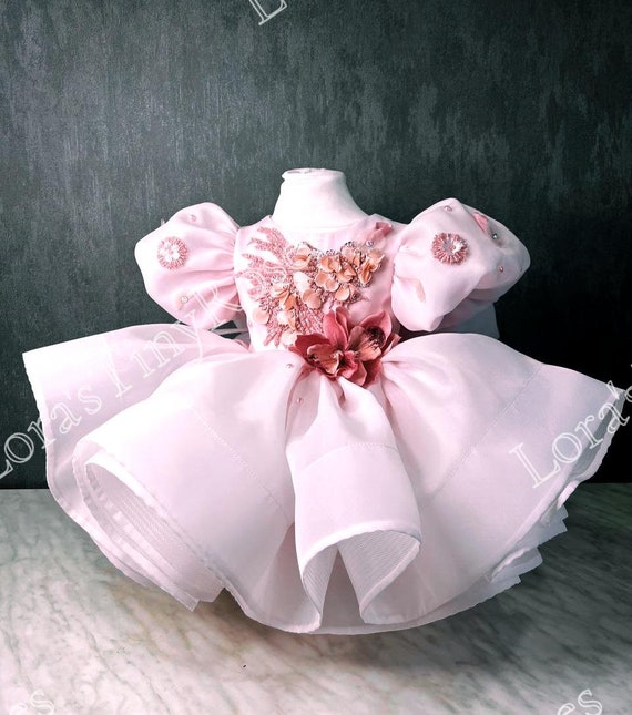 sequin its my birthday dress Final Sale Plus Size It's My Birthday Ruffle Sequin Mini Dress in Light Pink main image 0