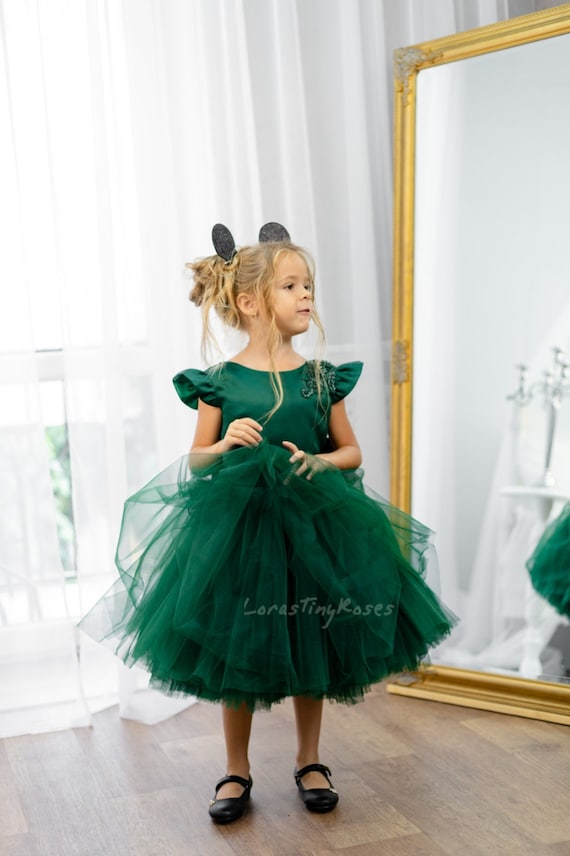 green birthday dress