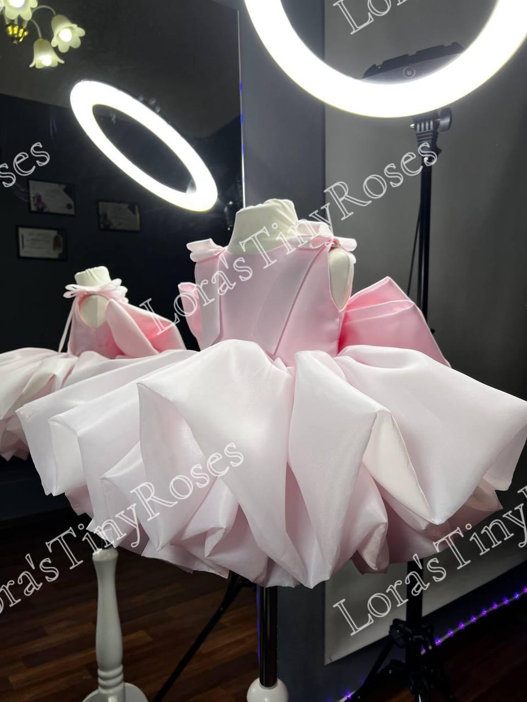 powder blue bridesmaid dresses Knot Detail Chiffon Dress Charming Blue Satin Long #CustomDress Size:US0-UK2-EUR30