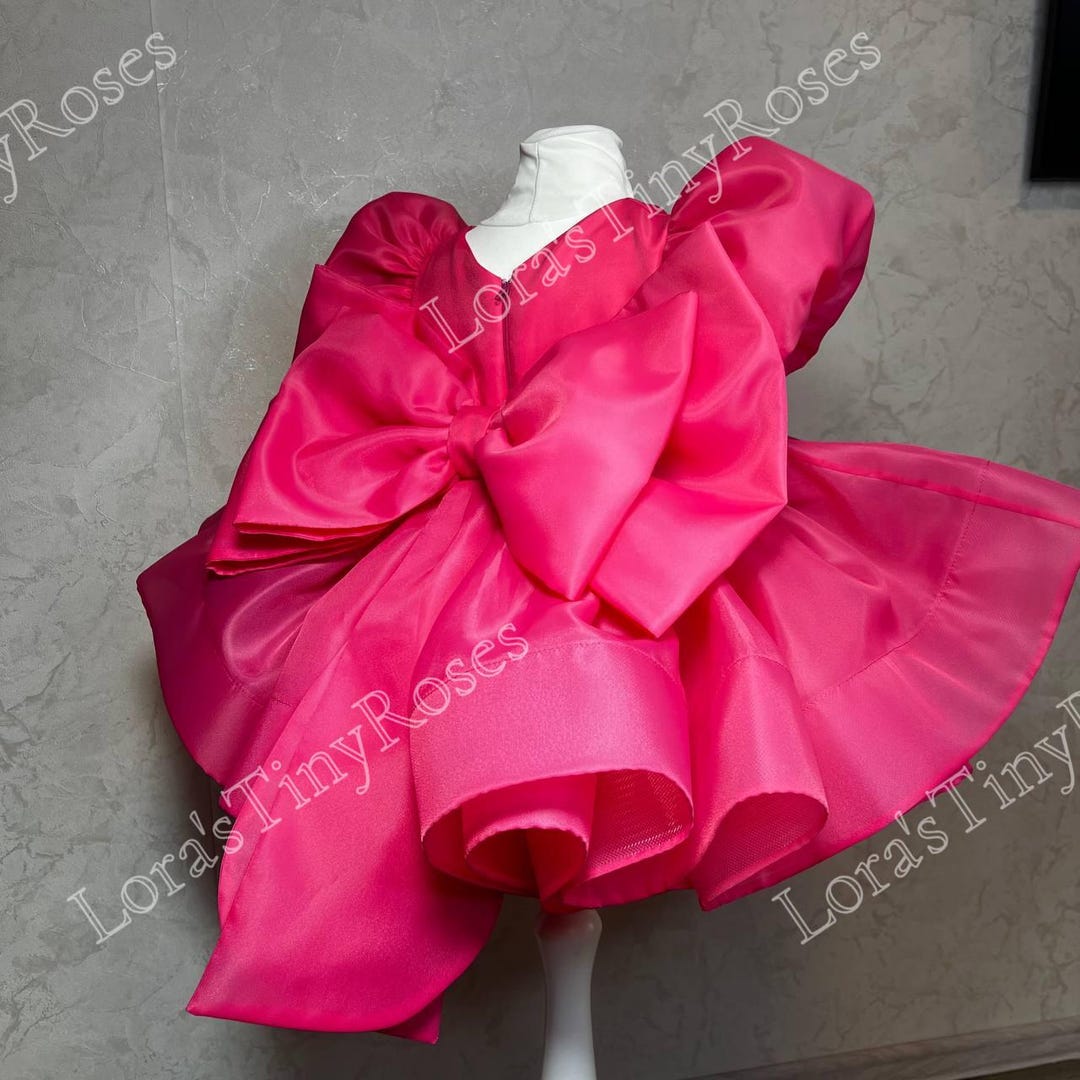 C-11 Pink  1st Birthday Dress Dolce Bambini main image 1