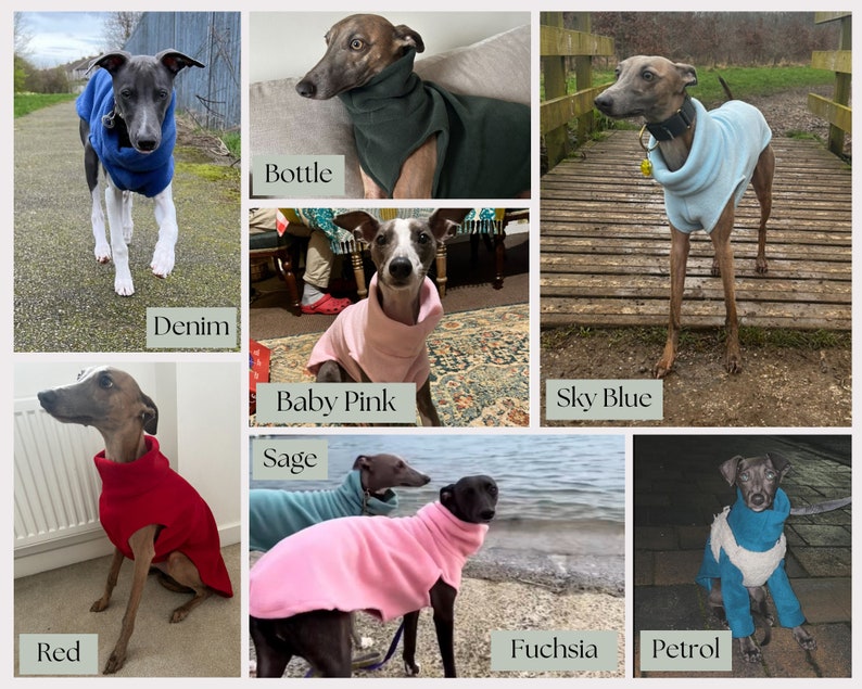 Whippet Vest Dog Fleece image 8