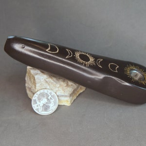Solar Eclipse Wood Pipe