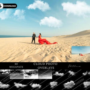 80  Real Cloud Overlays | Sky Photo Overlays, clouds photoshop overlay PNG cloudy replacement