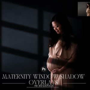 Window Shadow Overlays for Photoshop, Window Light Overlays, PNG Window Light, Window Lights, Window Shadows, Portrait Overlay for Photoshop