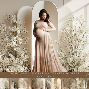 Floral Arches Set Digital Backdrops, Maternity Backdrop Overlays, Studio Backdrop Overlays, Fine Art Textures, Photoshop Overlays