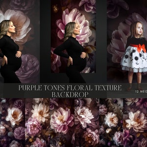 Purple tones Fine Art Textures, Flower Background, Photoshop Overlays, Photo Texture, Photo Overlay, Maternity Backdrop, Photoshop Overlays