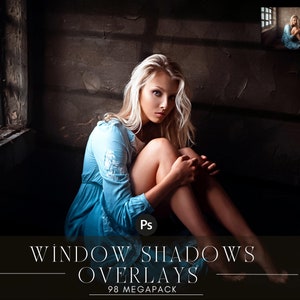 Window shadow shadows overlays, blinds reflections, light casts effec, windows overlay, Photoshop photo overlay, png file