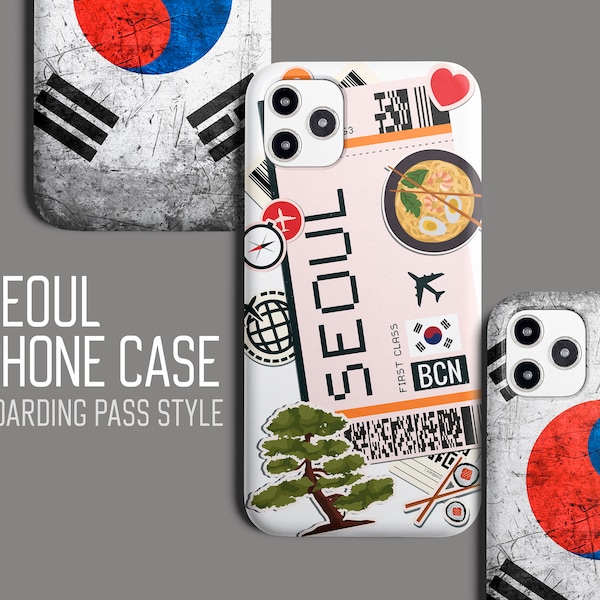 Seoul South Korea Phone Case, Korean Phone Case