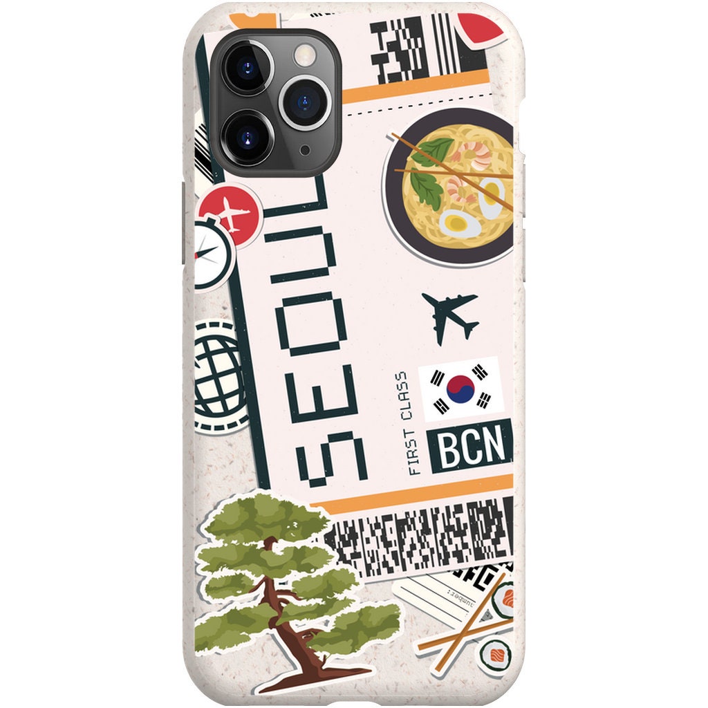 Seoul South Korea Phone Case Korean Phone Case Etsy