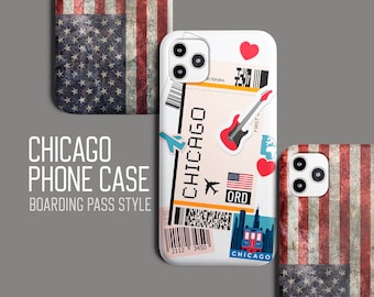 Chicago Phone Case, Cool Phone Case, Travel Phone Case